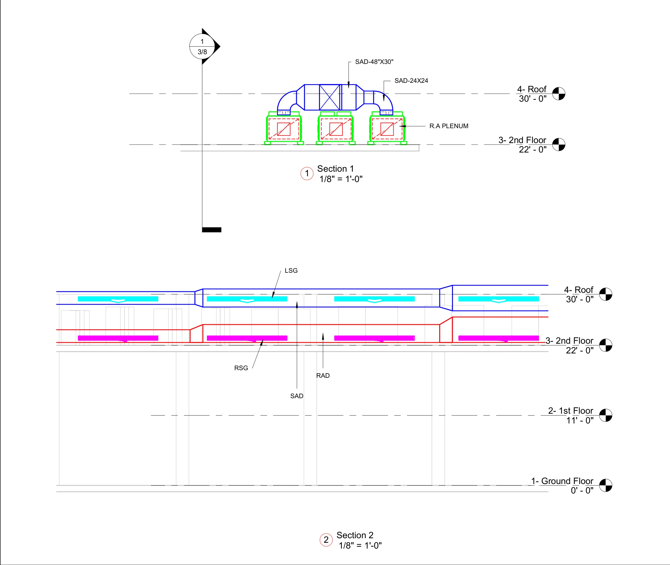 Sectional views