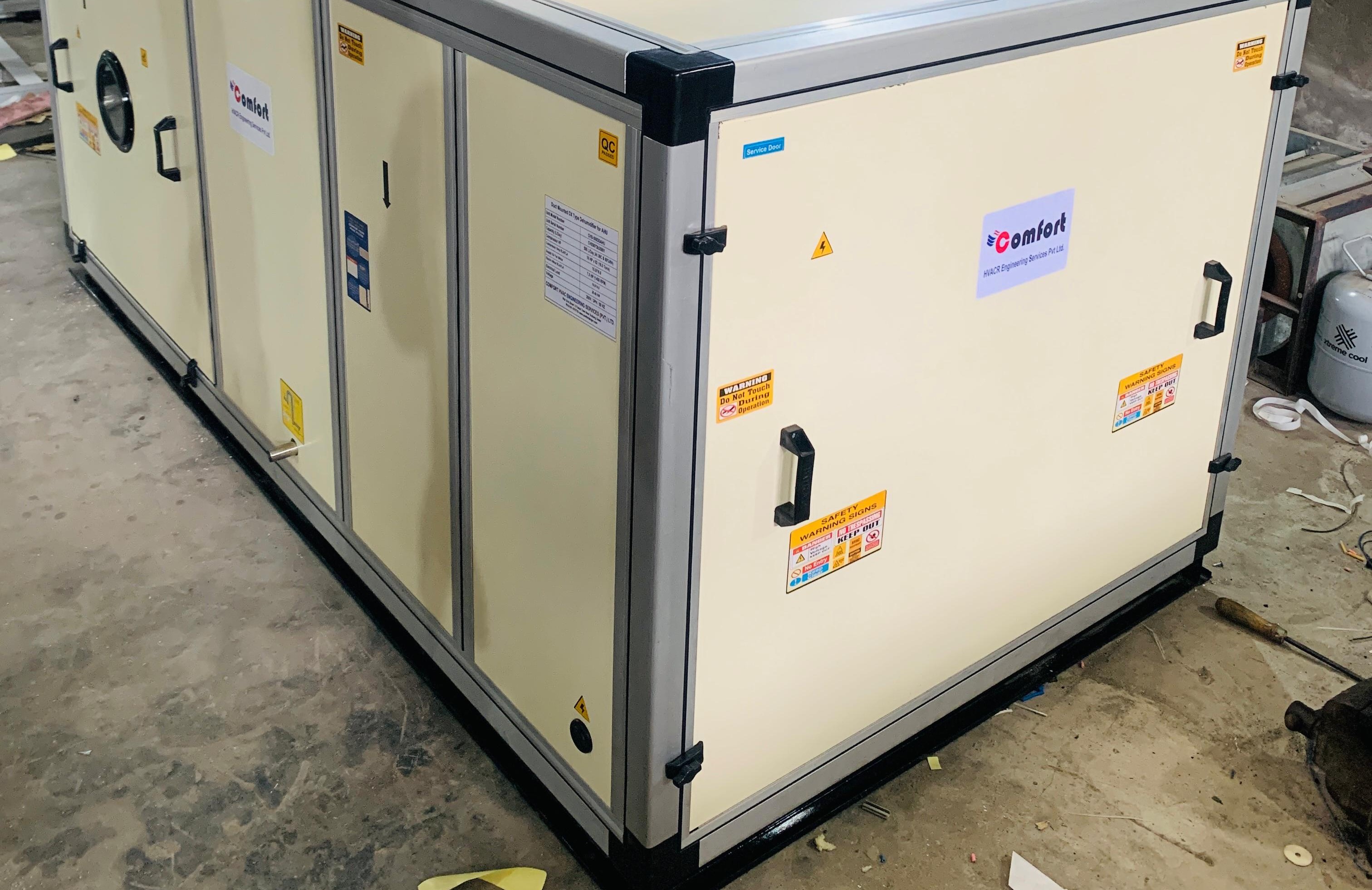 Air handling units at the Islamabad factory