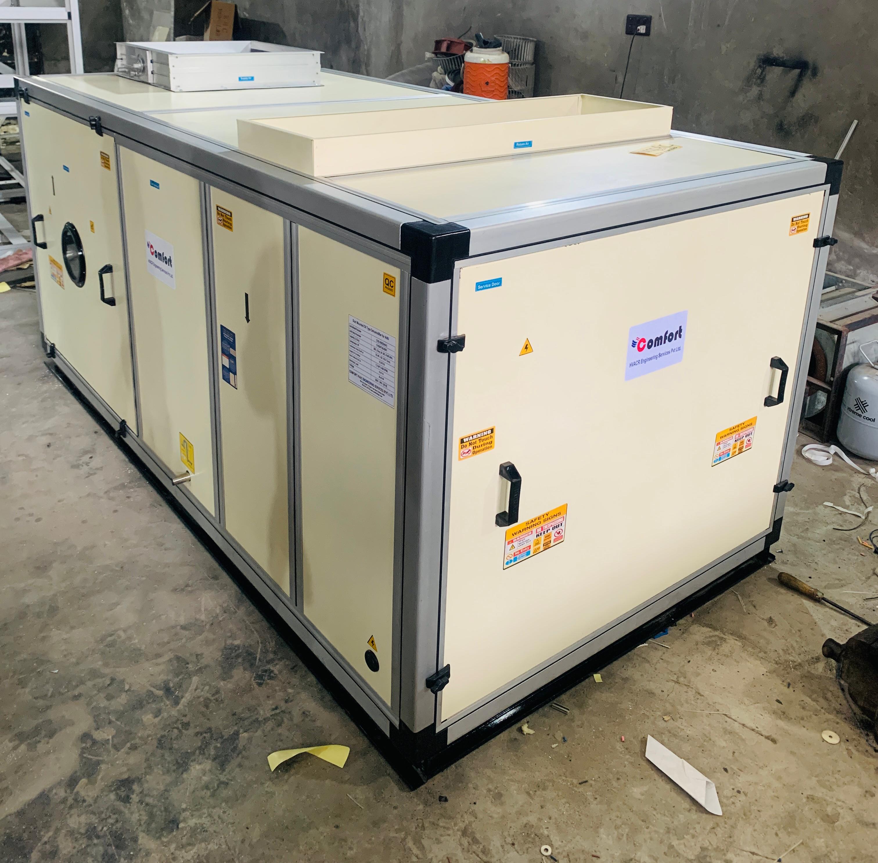 Air handling unit at the factory